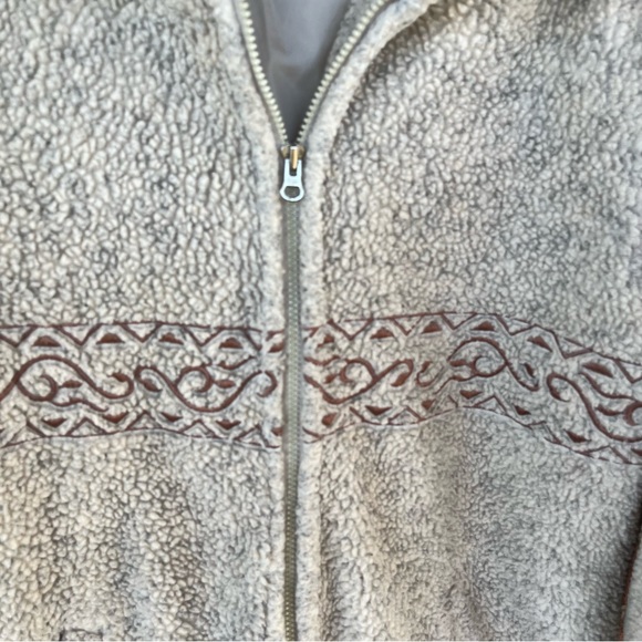 Reversible fleece coat. Great for walking, hiking, shopping and city streets M - Picture 4 of 13